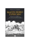 Papel MARTIN FIERRO EXPLICADO GRAMATICA Y VOCABULARIO