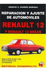 Papel REPARACION Y AJUSTE DE AUTOMOVILES RENAULT 12 Y RENAULT