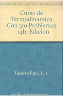 Papel CURSO DE TERMODINAMICA CON 310 PROBLEMAS [14 EDICION]