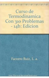 Papel CURSO DE TERMODINAMICA CON 310 PROBLEMAS [14 EDICION]