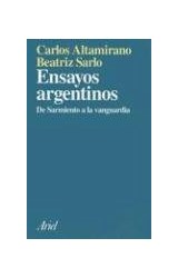 Papel ENSAYOS ARGENTINOS DE SARMIENTO A LA VANGUARDIA