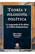 Papel TEORIA Y FILOSOFIA POLITICA LA TRADICION CLASICA Y LAS