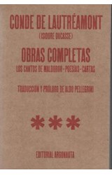 Papel OBRAS COMPLETAS (LAUTREAMONT CONDE DE) (CANTOS DE MALDOROR-POESIAS-CARTAS)