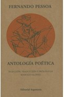 Papel ANTOLOGIA POETICA (SELECCION TRADUCCION Y PROLOGO DE RODOLFO ALONSO) (COL. BIBLIOTECA DE POESIA)