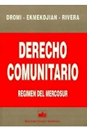 Papel DERECHO COMUNITARIO SISTEMA DE INTEGRACION REGIMEN DEL