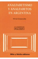 Papel ANALFABETISMO Y ANALFABETOS EN LA ARGENTINA