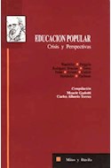 Papel EDUCACION POPULAR CRISIS Y PERSPECTIVAS