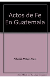 Papel ACTOS DE FE EN GUATEMALA (RUSTICO)