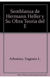 Papel SEMBLANZA DE HERMANN HELLER Y SU OBRA TEORIA DEL ESTADO
