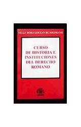 Papel CURSO DE HISTORIA E INSTITUCIONES DEL DERECHO ROMANO