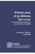 Papel PLATON ANTE EL PROBLEMA DEL ERROR - LA FORMULACION DEL