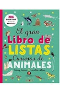 Papel GRAN LIBRO DE LISTAS CURIOSAS DE ANIMALES (CARTONE)