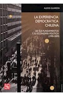 Papel EXPERIENCIA DEMOCRATICA CHILENA DE SUS FUNDAMENTOS Y SU ECONOMIA POLITICA [1990-2009] (ECONOMIA)