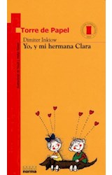 Papel YO Y MI HERMANA CLARA (7 AÑOS) (TORRE DE PAPEL ROJA)