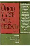 Papel OFICIO Y ARTE DE LA GERENCIA 2