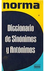 Papel DICCIONARIO NORMA DE SINONIMOS Y ANTONIMOS