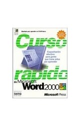 Papel CURSO RAPIDO DE MICROSOFT WORD 2000