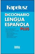 Papel DICCIONARIO DE LA LENGUA ESPAÑOLA PLUS (ENCUADERNADO)