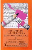Papel HISTORIA DE LA LITERATURA HISPANOAMERICANA II (COLECCION BREVIARIOS 156)