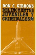 Papel DELINCUENTES JUVENILES Y CRIMINALES (SERIE SOCIOLOGIA)