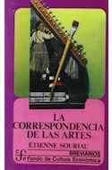 Papel CORRESPONDENCIA DE LAS ARTES (COLECCION BREVIARIOS 181)