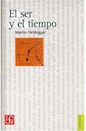 Papel SER Y EL TIEMPO (COLECCION FILOSOFIA)