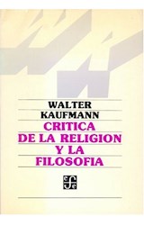 Papel CRITICA DE LA RELIGION Y LA FILOSOFIA (COLECCION FILOSOFIA)