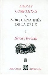 Papel OBRAS COMPLETAS DE SOR JUANA INES DE LA CRUZ I LIRICA PERSONAL (BIBLIOTECA AMERICANA)