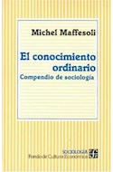 Papel CONOCIMIENTO ORDINARIO COMPENDIO DE SOCIOLOGIA (SOCIOLOGIA)