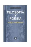 Papel FILOSOFIA Y POESIA (COLECCION FILOSOFIA)