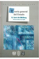 Papel TEORIA GENERAL DEL ESTADO (POLITICA Y DERECHO) (CARTONE)