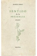 Papel SENTIDO DE LA PRESENCIA ENSAYOS (COLECCION TEZONTLE)