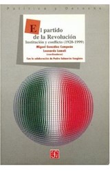 Papel PARTIDO DE LA REVOLUCION INSTITUCION Y CONFLICTO (POLITICA Y DERECHO)