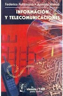 Papel INFORMACION Y TELECOMUNICACIONES (COLECCION CIENCIA PARA TODOS)
