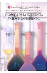 Papel FILOSOFIA DE LA EXPERIENCIA Y CIENCIA EXPERIMENTAL (COLECCION CIENCIA Y TECNOLOGIA)
