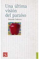 Papel UNA ULTIMA VISION DEL PARAISO (COLECCION FILOSOFIA)