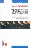 Papel TECNICAS DE INVESTIGACION METODOS DESARROLLADOS EN DIARIOS Y REVISTAS DE AMERICA LATINA