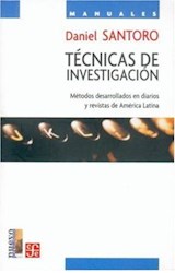 Papel TECNICAS DE INVESTIGACION METODOS DESARROLLADOS EN DIARIOS Y REVISTAS DE AMERICA LATINA