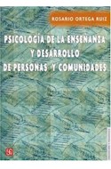 Papel PSICOLOGIA DE LA ENSEÑANZA Y DESARROLLO DE PERSONAS Y COMUNIDADES (COLECCION EDUCACION Y PEDAGOGIA)