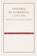 Papel HISTORIA DE FLORENCIA 1378-1509 (COLECCION 70 AÑOS)