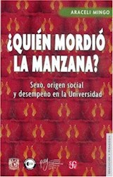Papel QUIEN MORDIO LA MANZANA SEXO ORIGEN SOCIAL Y DESEMPEÑO EN LA UNIVERSIDAD (EDUCACION Y PEDAGOGIA)