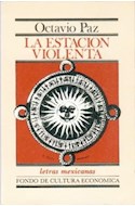 Papel ESTACION VIOLENTA (COLECCION LETRAS MEXICANAS) (CARTONE)