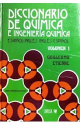 Papel DICCIONARIO DE QUIMICA E INGENIERIA QUIMICA (ESPAÑOL- INGLES / INGLES-ESPAÑOL)