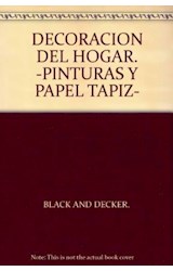 Papel DECORACION DEL HOGAR PINTURAS Y PAPEL TAPIZ (COLECCION BLACK & DECKER)