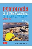 Papel PSICOLOGIA DE LA CONDUCTA ANORMAL DSM IV