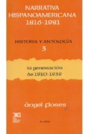 Papel NARRATIVA HISPANOAMERICANA 3 LA GENERACION DE 1910-1939