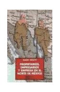 Papel PROPIETARIOS EMPRESARIOS Y EMPRESA EN EL NORTE DE MEXI