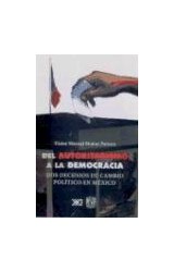Papel DEL AUTORITARISMO A LA DEMOCRACIA DOS DECENIOS DE CAMBIO POLITICO EN MEXICO