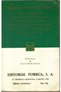 Papel LIBRO DE POEMAS - POEMA DEL CANTE JONDO - ROMANCERO GIT