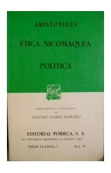 Papel ETICA NICOMAQUEA - POLITICA